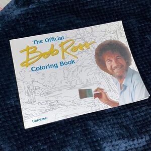 Bob Ross painting coloring Book of Colors 🖌🎨